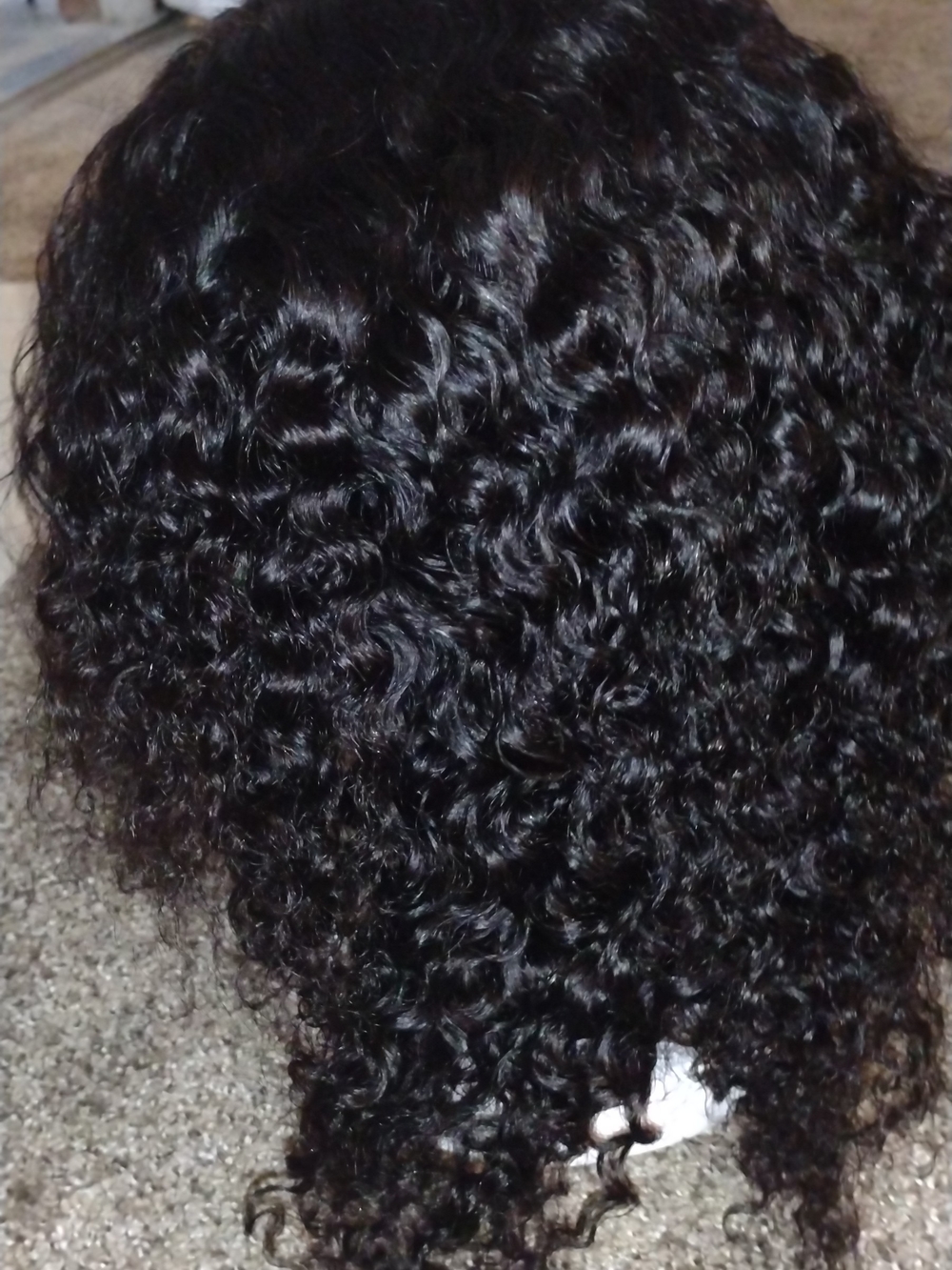 Silkwave 360° Glueless Curly Wig - Black - - Picture 11 of 15